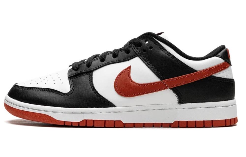 Nike Dunk Low Retro – White / Black / Dragon Red